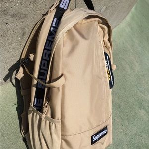Supreme SS18 Tan Backpack